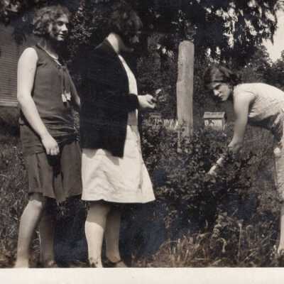 Three Women Outside