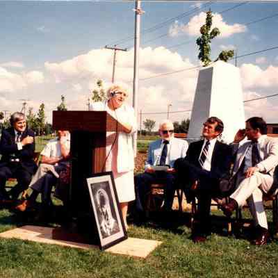Kinsman Park Dedication