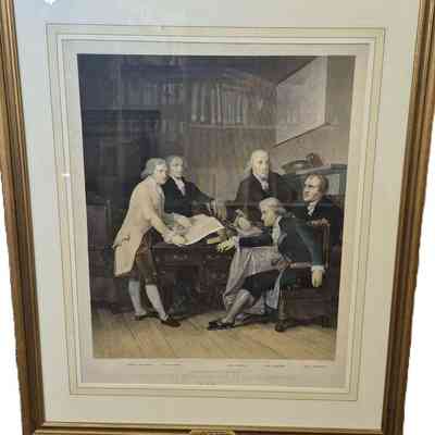 Drafting the Declaration of Independance