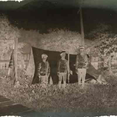 Soldiers by Tent