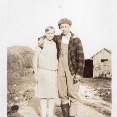Couple on Farm