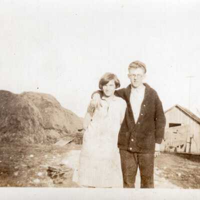 Couple on Farm
