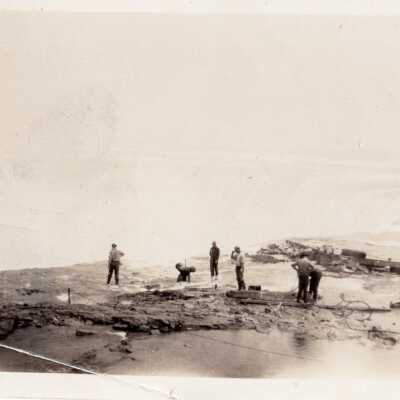 Construction on Top of Waterfall