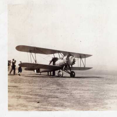 Plane on Open Ground