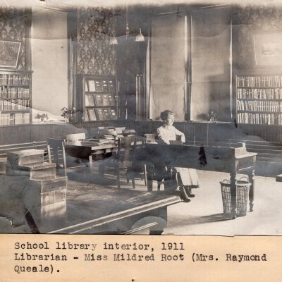 School Library, 1911