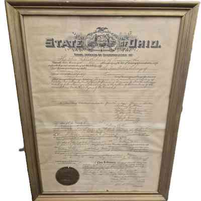 Certificate of Incorporation of Kinsman Free Public Library, 1912