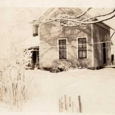 Snowy Yard