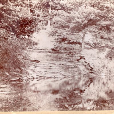 Hamilton's Dam, 1900