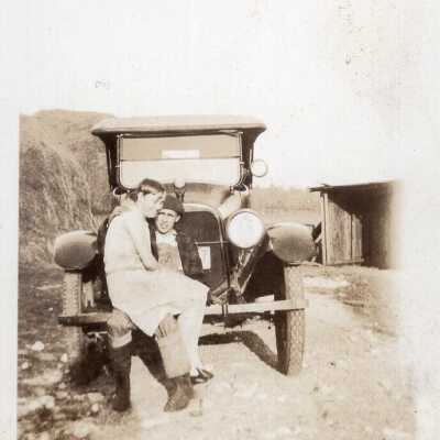 Sitting On Automobile