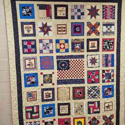 Patriotic Quilt, 2017