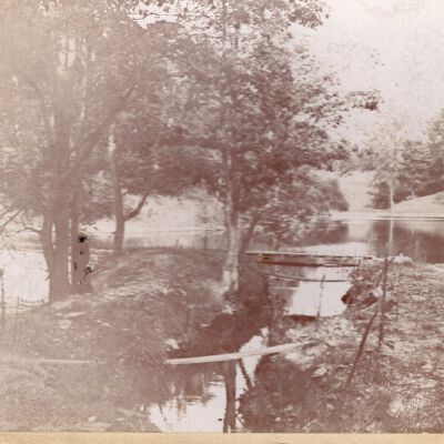 Hamilton's Dam, 1900