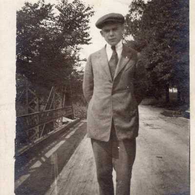 Man on Bridge