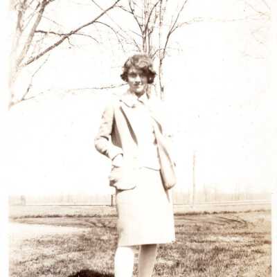 Woman Standing Outside