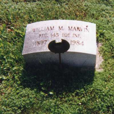 William M. Marvin Headstone