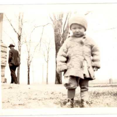 Toddler in Coat