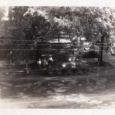 Tank on Street