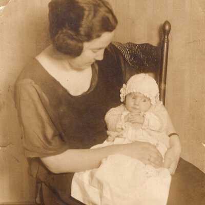 Portrait of a Woman with Baby