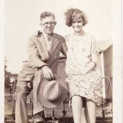 Seated Couple