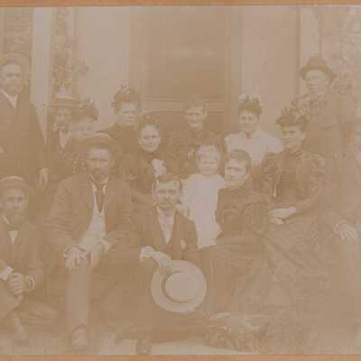 Group on Front Porch