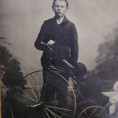 Boy with Tricycle