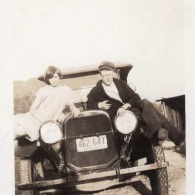 Couple on Automobile