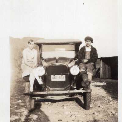 Couple on Automobile