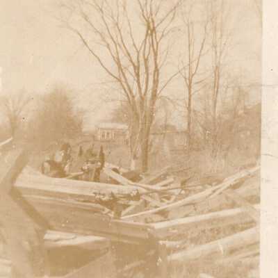 Debris in Yard