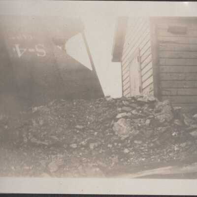 Debris Near Building