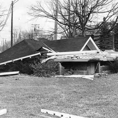 Collapsed Bandstand, 1974