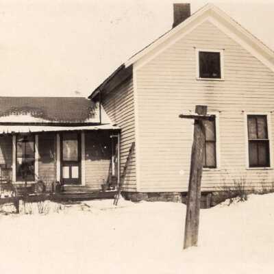 House in Snow