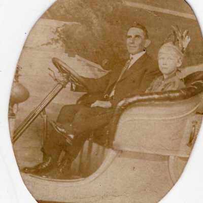 Two People in Automobile