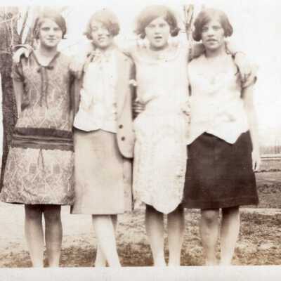 Women Standing Outside
