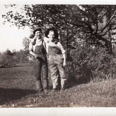 Portrait of Two Men