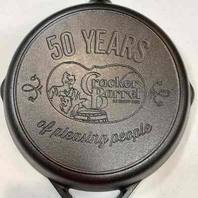 Cracker Barrel 50 years #10 skillet