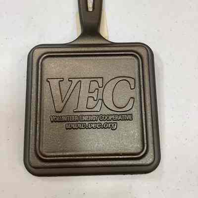 VEC Volunteer Energy co-op 5 inch square skillet