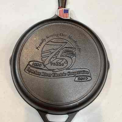 Lynches River Electric co-op 75 year anniversary #8 skillet