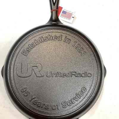 United Radio 95 years of service #10 skillet