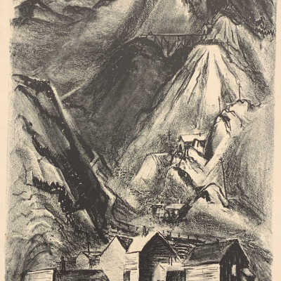 Mining Town- Colo.- Creede