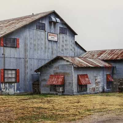 Murray Cotton Gin, along US 80, Forney, Texas, December 10, 2008