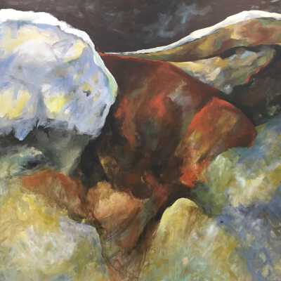Mother Earth Series-Between Somewhere and the Other Hills
