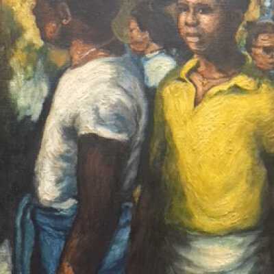 Study in Yellow & Blue