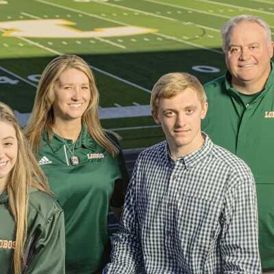 Coach John King and Family (150)
