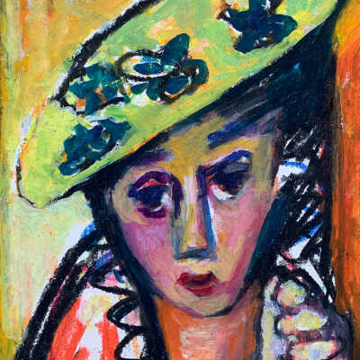 Untitled (Girl in Green Hat)