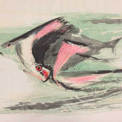 Untitled (two fish)