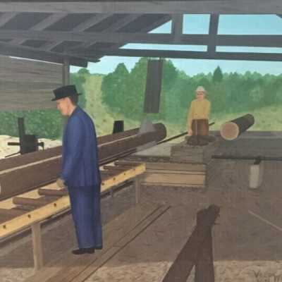 Two Man Sawmill