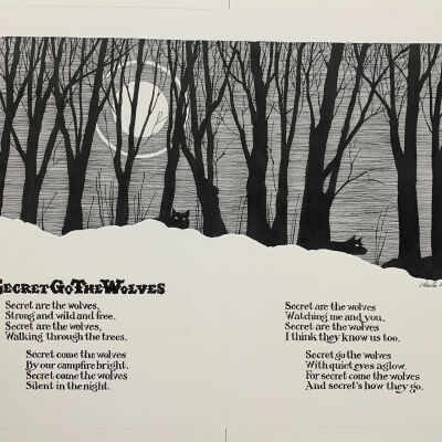 Untitled (Secret Go The Wolves) 58 & 59