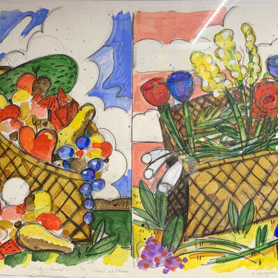 Study- Double Baskets