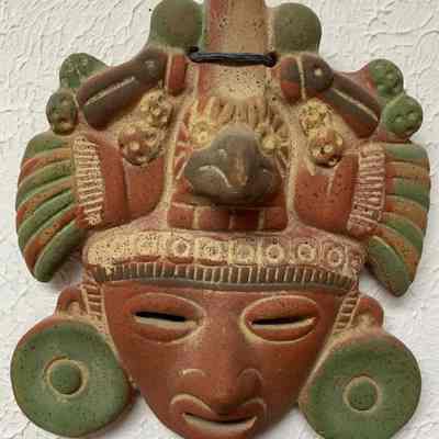Untitled (Aztec mask)
