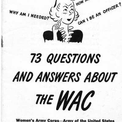 WAC 73 Questions Booklet, WWII