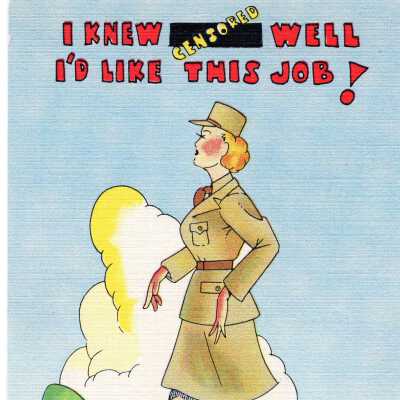 WWII WAAC Postcard Collection